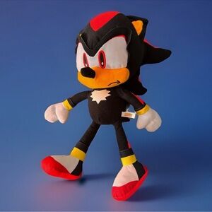 Sonic the Hedgehog Shadow Plush LARGE 18” Official Sega Toy Factory USA
